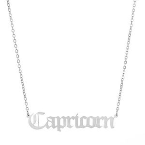 Capricorn Zodiac Anklet
